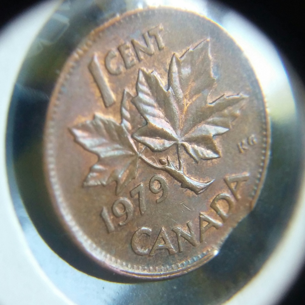 1979-Penny-Clipped-With-Variaties